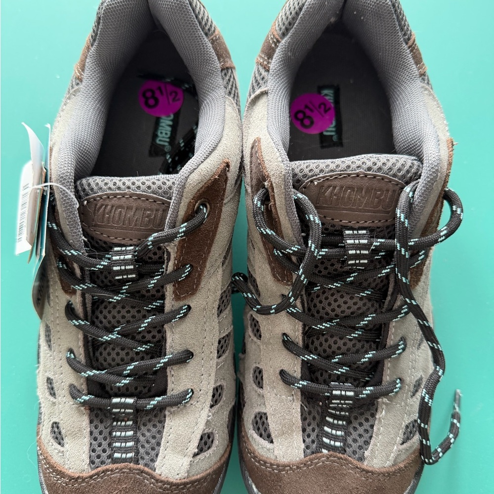 Khombu Tan and Gray Outdoor Shoes - women’s shoes